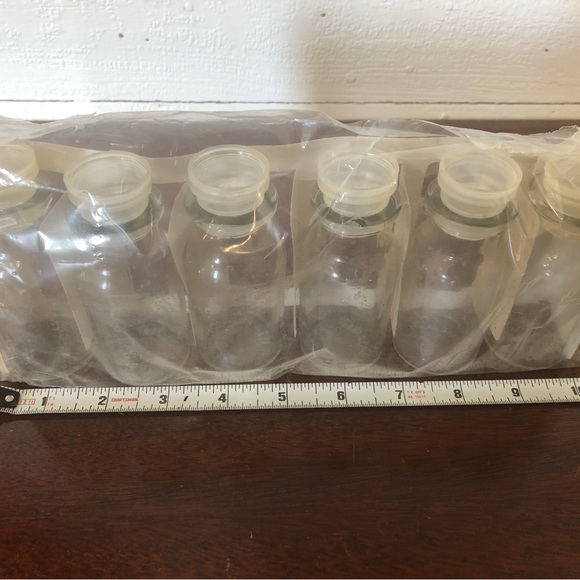 Lot of 6 Vintage Spice Apothecary Jars Bottles Made in Taiwan New in Package - Picture 8 of 14